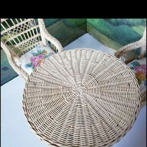 Wicked table and 2 chairs